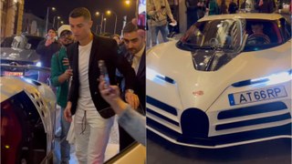 Cristiano Ronaldo et son exceptionnelle Bugatti à 9M€