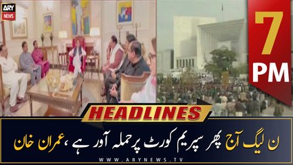 ARY News Headlines | 7 PM | 31st March 2023