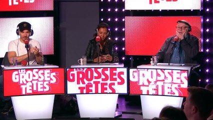 Paul El Kharrat rougit devant Joyce Jonathan et Karine Le Marchand