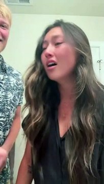 Husband and Wife Overwhelmed at Pregnancy Test Results