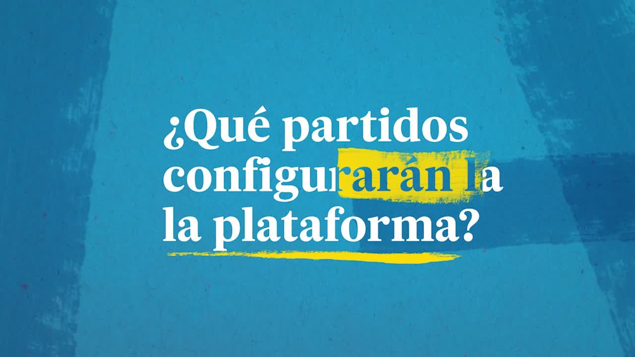¿Qué partidos configurarán la lista de Sumar?