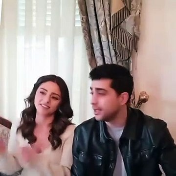 Kızılcık Şerbeti oyuncuları Sıla Türkoğlu ile Doğukan Güngör soruları cevapladı