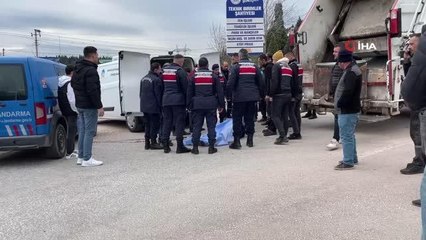 Çöp kamyonun çarptığı şahıs hayatını kaybetti