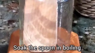 how to wash wooden spoons or utensils
