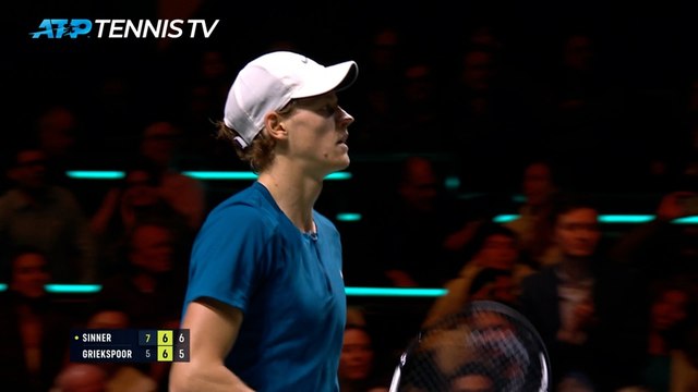 Sinner, i colpi più belli contro Griekspoor