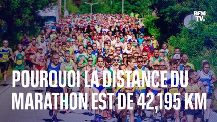 Pourquoi la distance du marathon est précisément de 42,195 km