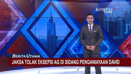 Jaksa Tolak Pembelaan AG Terdakwa Penganiayaan David Ozora