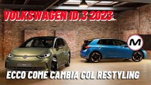 Volkswagen ID.3 2023: ecco cosa e come cambia col restyling