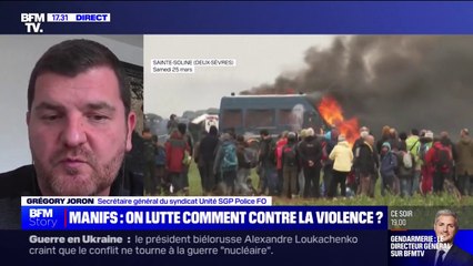 Grégory Joron (Unité SGP Police FO) sur les moyens policiers: "Il ne faut pas faire l'erreur des pays qui ont choisi la désescalade absolue"