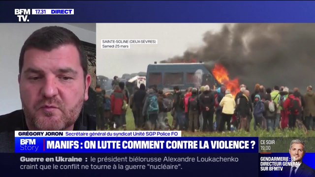 Grégory Joron (Unité SGP Police FO) sur les moyens policiers: Il ne faut pas faire l'erreur des pays qui ont choisi la désescalade absolue