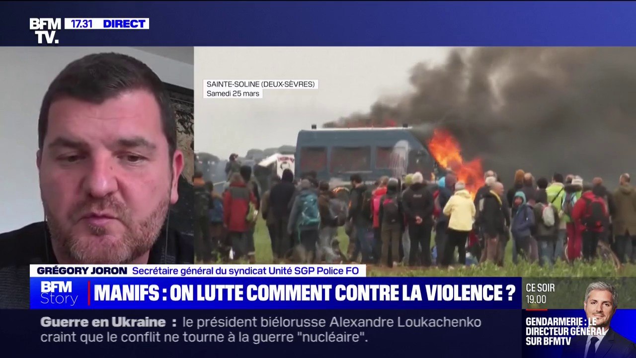 Grégory Joron (Unité SGP Police FO) sur les moyens policiers: "Il ne faut pas faire l'erreur des pays qui ont choisi la désescalade absolue"