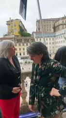 Hastear de bandeira Trans na CML