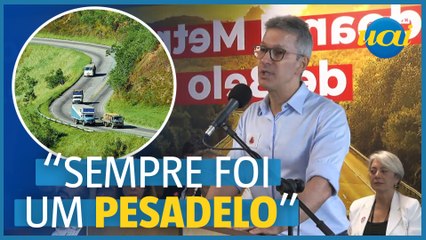 Zema sobre Rodoanel: "vai salvar muitas vidas"