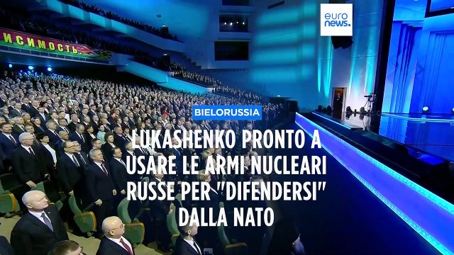 Intesa Bielorussia-Russia, Lukashenko: Minsk è pronta a dispiegare le armi nucleari russe