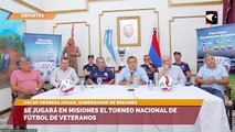 Se jugará en Misiones el torneo nacional de fútbol de veteranos