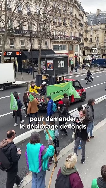 NOWU à la grève pour le climat du 10 mars