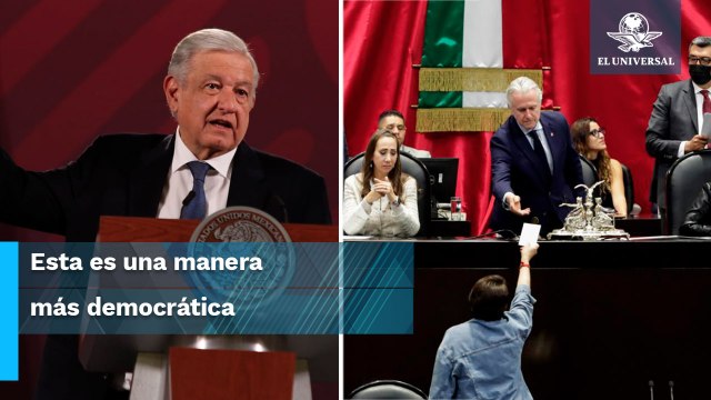 Celebra AMLO sorteo para elegir a nuevos consejeros del INE