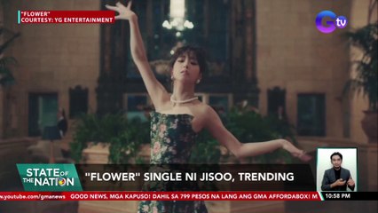 "Flower" single ni Jisoo, trending | SONA
