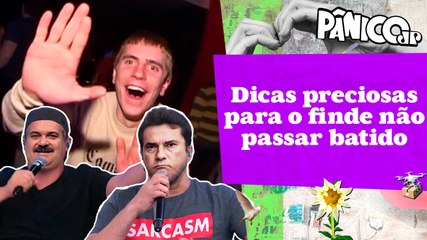 TÉDIO MORO E GILBERTÃO BARROS FARÃO VOCÊ SEXTAR COM ‘S’ DE SARAIVADA