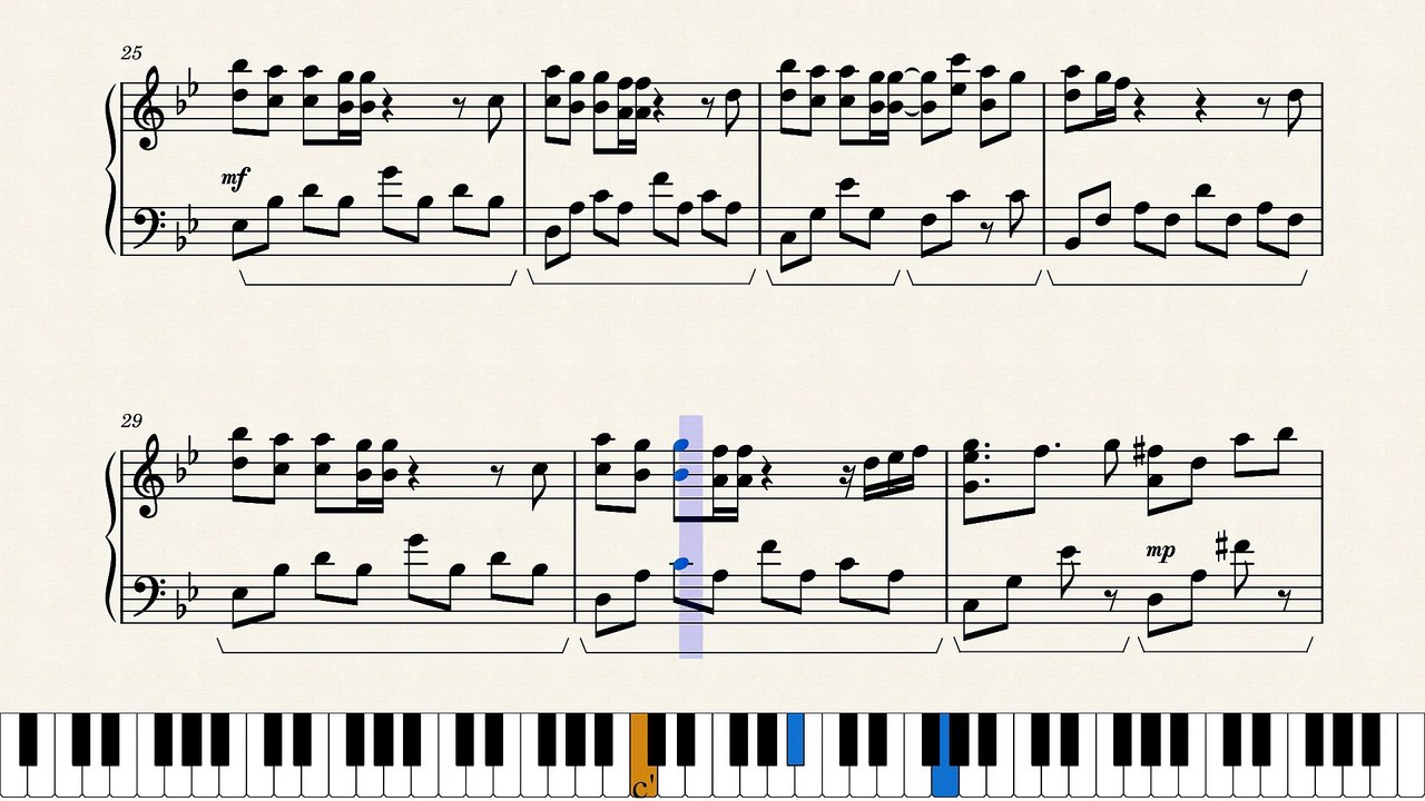 Yukie Nishimura 西村由紀江 - Letter (sheet music) 楽譜