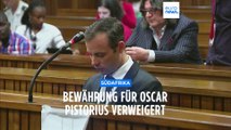 Keine Bewährung: Oscar Pistorius bleibt im Gefängnis für Mord an Reeva Steenkamp