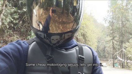 Built a cheat Motovlog setup: That wont break the bank.