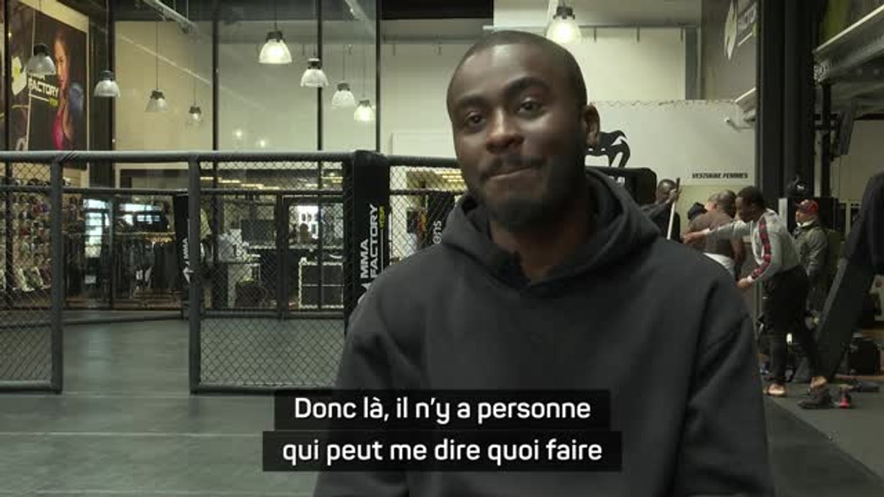 UFC - Gomis : "Les critiques ? Il n'y a personne qui peut me dire quoi faire ou me dire que je suis nul"