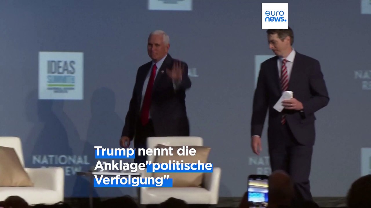 'Politisch verfolgt': Donald Trump 'schockiert' über Anklage gegen ihn