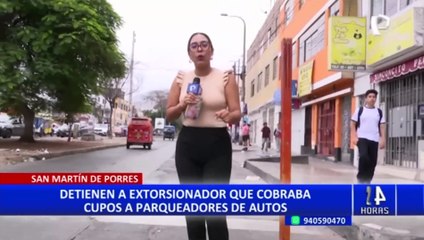 Capturan a extorsionador de parqueadores: sujeto pertenece a "El Tren de Aragua"