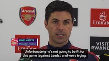 Arteta confirms Saliba out of Arsenal-Leeds clash