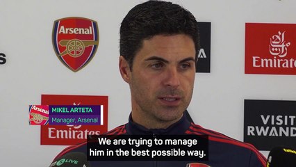 Arteta confirms Saliba out of Arsenal-Leeds clash