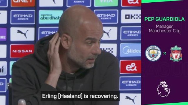 'Wait and see!' - Guardiola provides Haaland and Foden injury updates