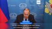 The West is an 'existential' threat to the Russia, says Sergei Lavrov