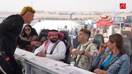 إمام عاشور يضرب رامز جلال بعد هبوط المطعم الطائر