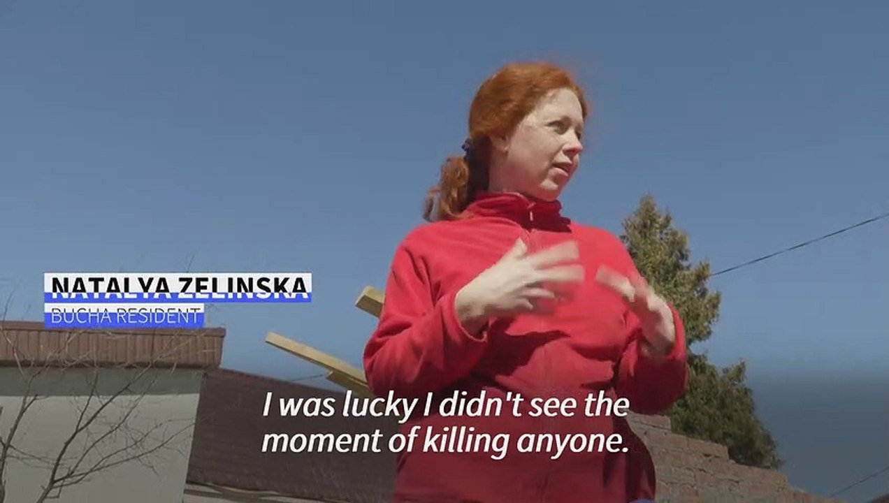 'Over time, the pain subsides': Ukraine's Bucha one year after liberation