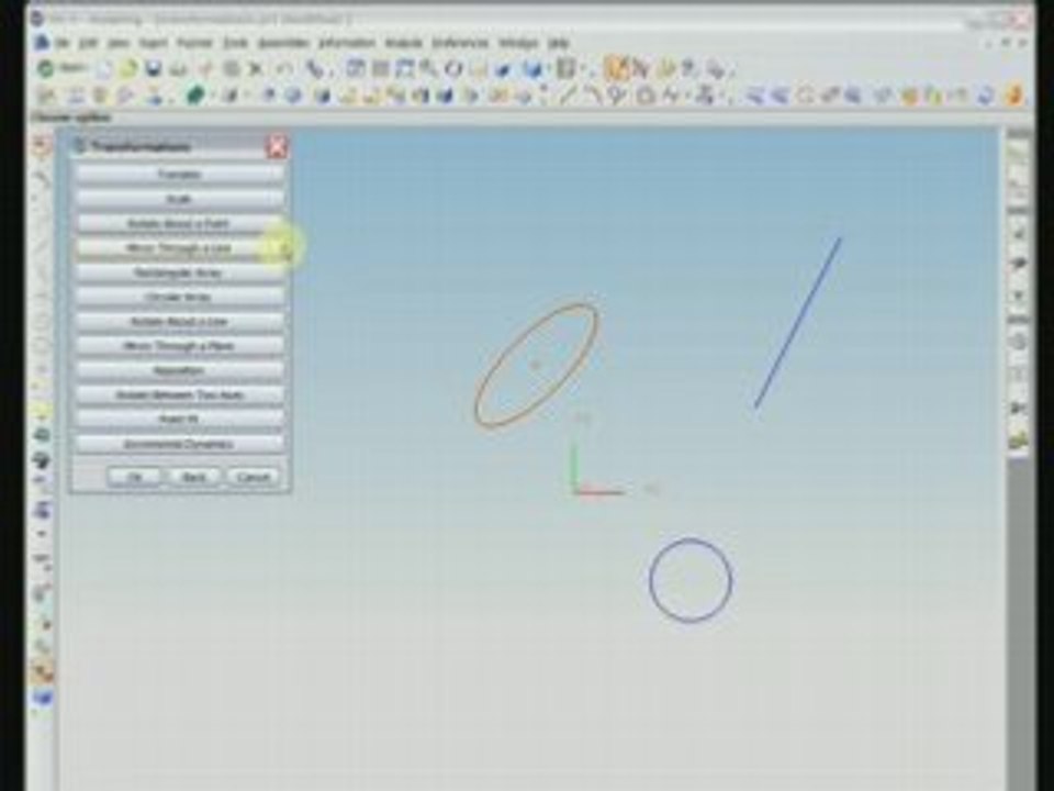 NX4 Tutorial - Transformations