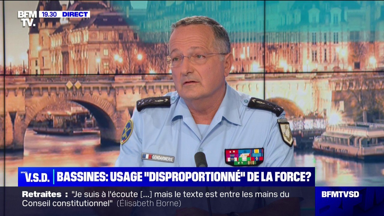 Christian Rodriguez, sur les 4000 grenades tirées par les forces de l'ordre à Sainte-Soline: "L'immense majorité des grenades étaient des grenades lacrymogènes"