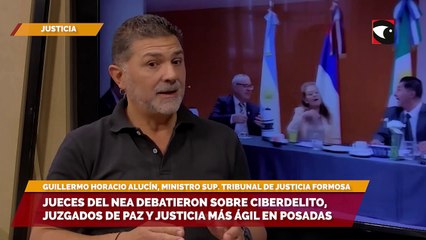 Скачать видео: Jueces del nea debatieron en Posadas sobre ciberdelito, juzgados de paz y agilidad en los procesos