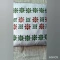 Cushion Cover Printed with Indian Wooden Printing Blocks