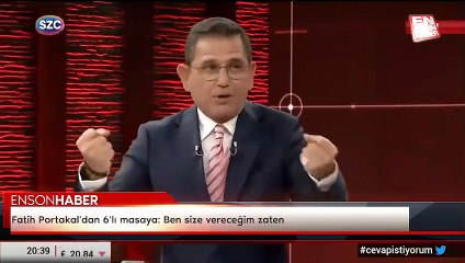 Fatih Portakal'dan 6'lı masaya: Ben size vereceğim zaten