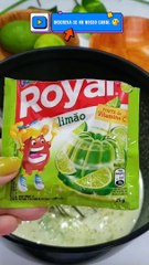 Receita de Bolo Verde de Limão com gelatina