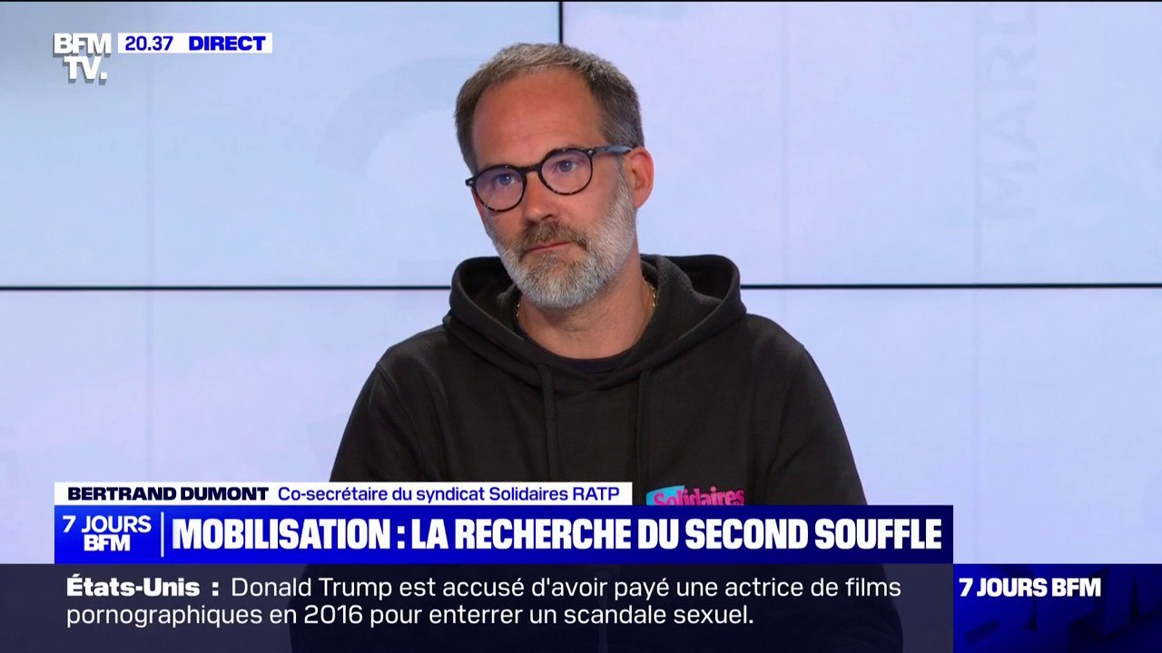 Retraites: "Nul doute que la journée du 6 avril sera une journée importante", affirme Bertrand Dumont (Solidaires RATP)