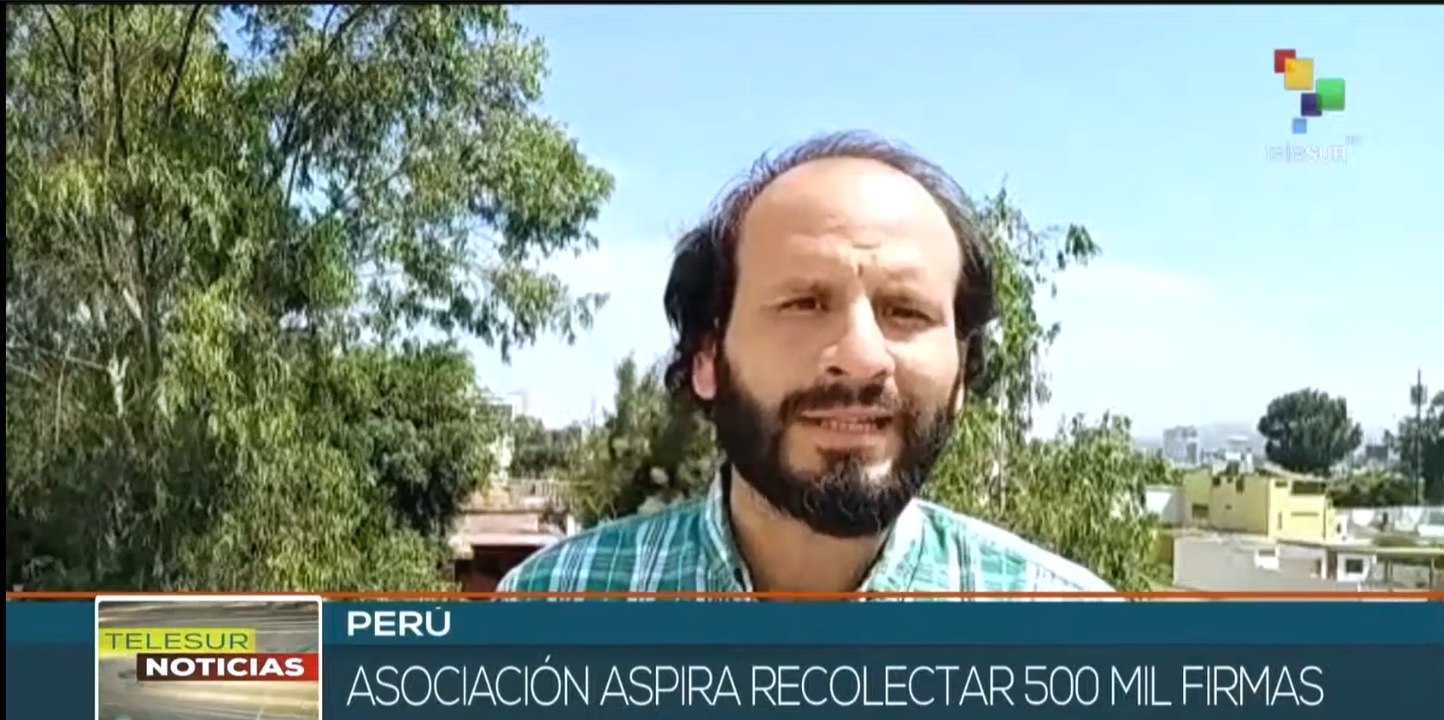 Movimientos regionales del Perú organizan recolección de firmas para adelantar comicios generales