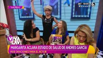 Margarita Portillo habla de la salud de Andrés García