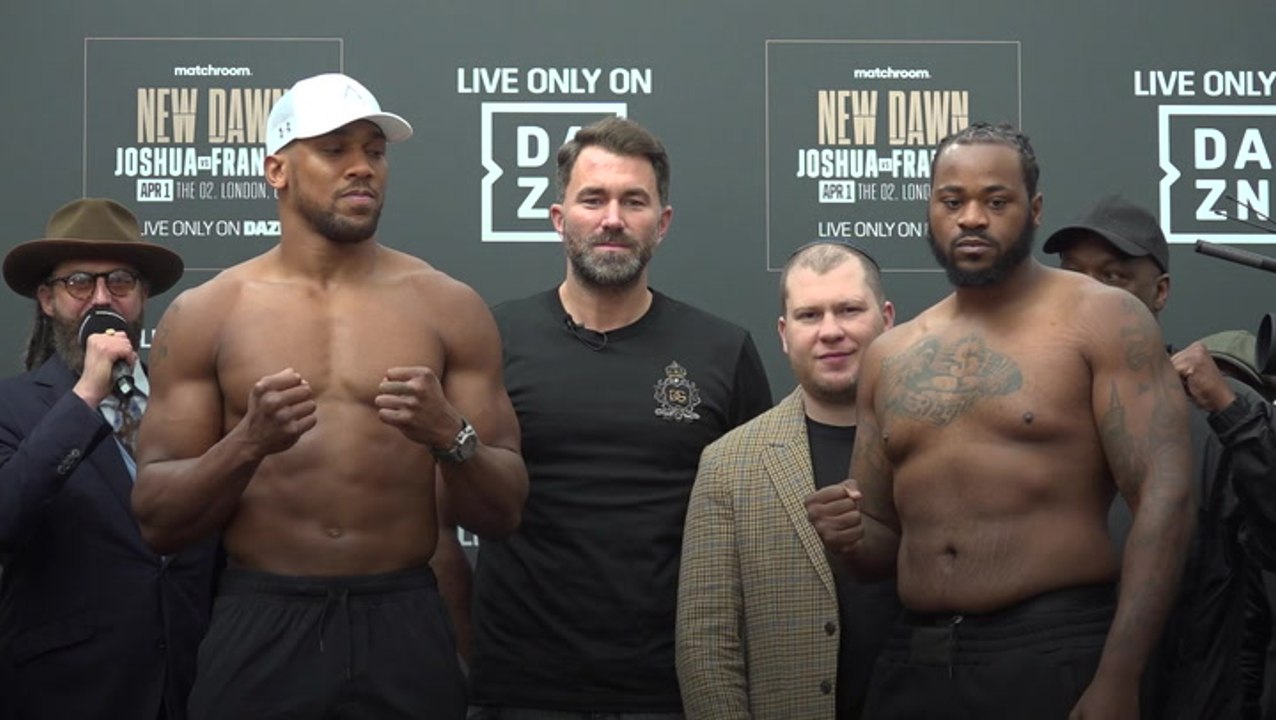 Winning by any means necessary all that matters, Joshua says ahead of Franklin fight