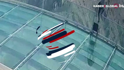 Sivas'ta 243 metre yükseklikten intihar eden şahıs kamerada!