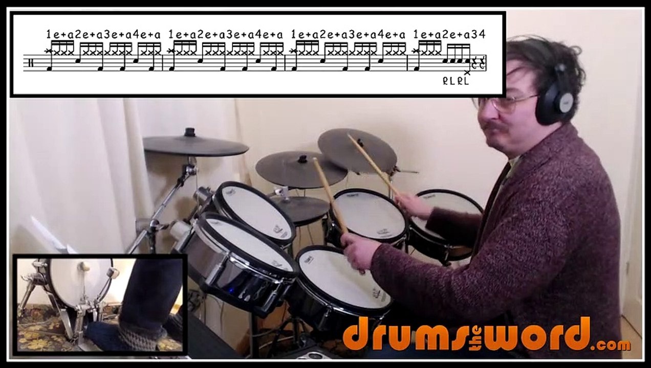 ★ Rocket Queen (Guns N' Roses) ★ FREE Video Drum Lesson CLIP | How To Play SONG (Steven Adler)