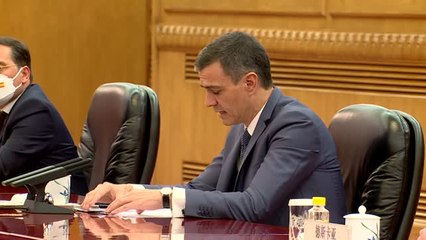 Descargar video: Sánchez ofrece a España como país fiable para buscar la paz y recibir inversión