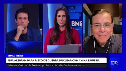 EUA ALERTA PARA RISCO DE GUERRA NUCLEAR COM CHINA E RÚSSIA