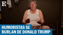 Programas de humor estadounidenses se burlan de Trump